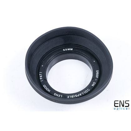 Snap-on 55mm Collapsible Lens Hood