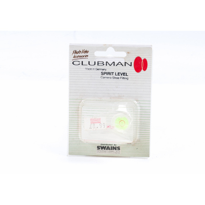 Clubman Spirit Level for SLR or DSLR Camera - Hoteshoe Fit