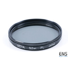 Hoya 52mm PL Polarising Filter