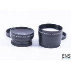 Digital High Definition 0.45x and 2x Lens Set - Wide angle and Telephoto