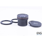 PHD Optics 1.6x High Definition Macro Fisheye Lens 52 58 62 72mm