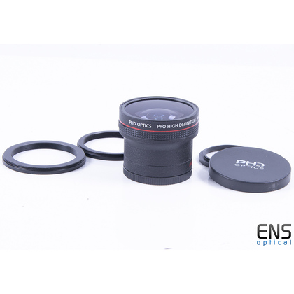 PHD Optics 1.6x High Definition Macro Fisheye Lens 52 58 62 72mm