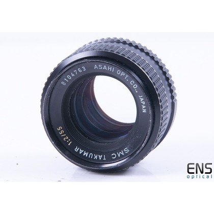 Asahi Takamur 55mm f/2 Wide Angle Prime Lens - 8104763 JAPAN