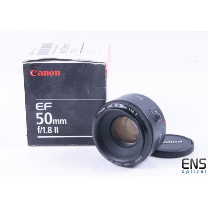 Canon 50mm f/1.8 EF Prime Lens - 89000076 Nice Boxed Japan! AR