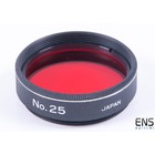 Japanese Number 25 Red Telescope Filter - 1.25"