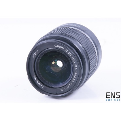 Canon 18-55mm f/3.5-5.6 EF-s Fit IS Standard Zoom Lens - 5352603207 *READ*