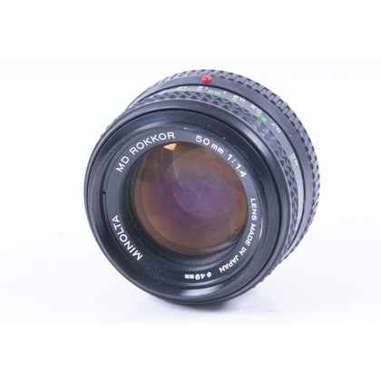 Minolta 50m f/1.4 MD Fast Prime Lens - 4200684 JAPAN