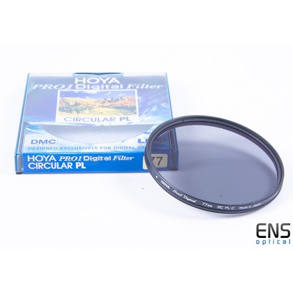 Hoya 77mm Pro1 Digital Circular Polarising Filter with case