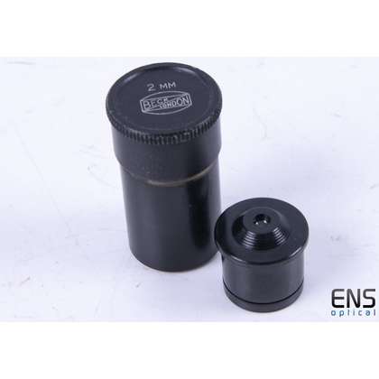 Beck London 2mm Microscope Eyepiece with Case