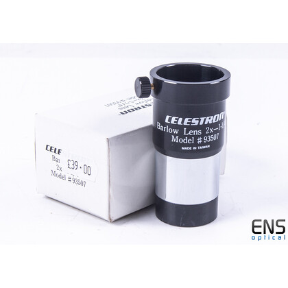 Celestron 2x Barlow Lens 1.25" #93507 Vintage Taiwan