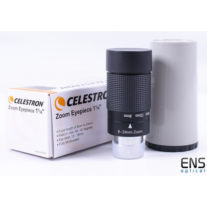 Celestron 8-24mm Zoom Eyepiece - 1.245" #93230