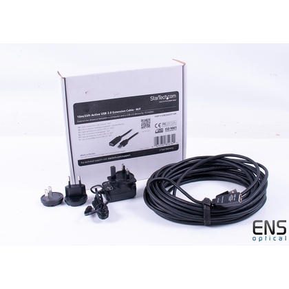 StarTech 10m USB 2.0 Active Extension Cable M/F - USB2AAEXT10M