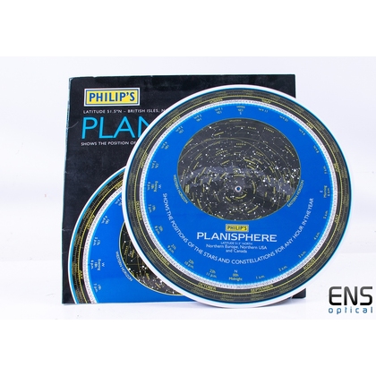 Philips Planisphere for 51.5° North (Northern Hemisphere)