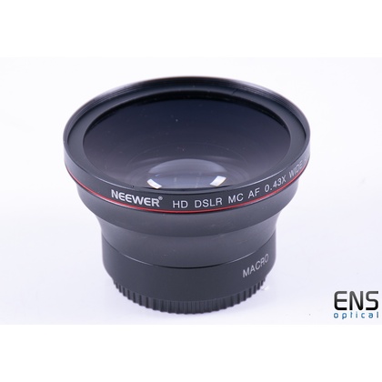 Neewer 0.43x HD Wide Angle Macro Lens - 52mm