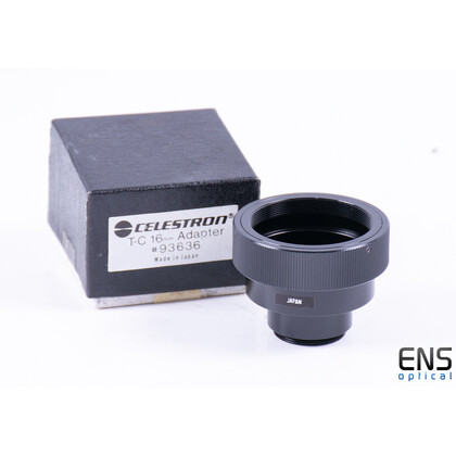 Celestron T-C 16mm T-2 Adapterto C-Mount Adapter - Japan Boxed #93636