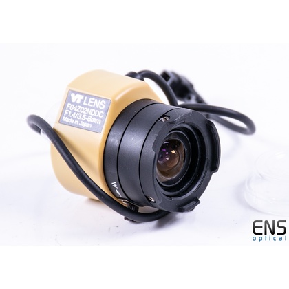 VT 3.5-8mm f/1.4 CCTV Zoom Lens