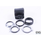 Nikon F Extension Tube set K1 K2 K3 K4 K5 w/leather case