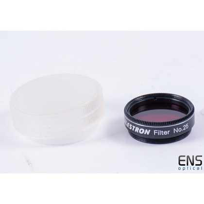 Celestron #25 Red Telescope Filter