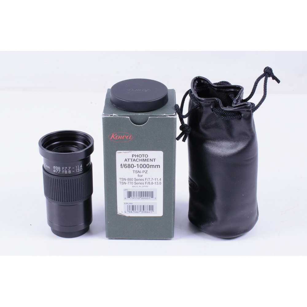 Kowa TSN-PZ 680-1000mm Photo Attachment TSN-770 & TSN-880 Spotting Scopes