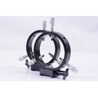 ADM 90mm Black Guide Rings on Mini Dovetail plates