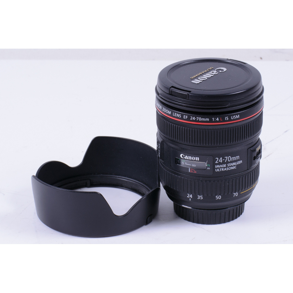 Canon EF 24-70mm F4 L IS USM Macro AF Lens & Hood SA