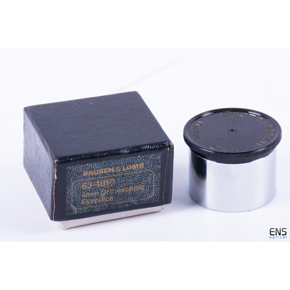 Bausch & Lomb 4mm Orthoscopic 1.25" Vintage Eyepiece 63-1010