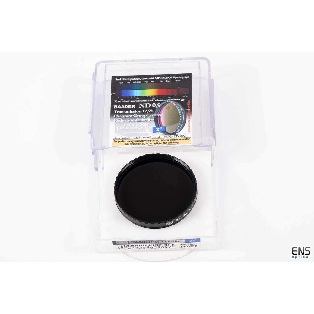 Baader 2" Neutral Density 0,9 Filter Moon Planets etc
