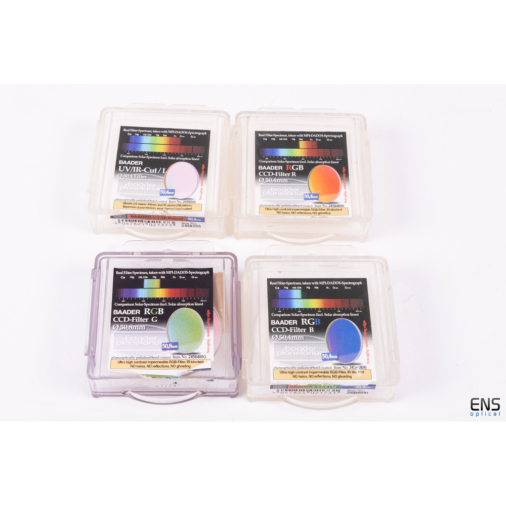 Baader 50mm LRGB Unmounted Colour CCD Imaging Filter Set