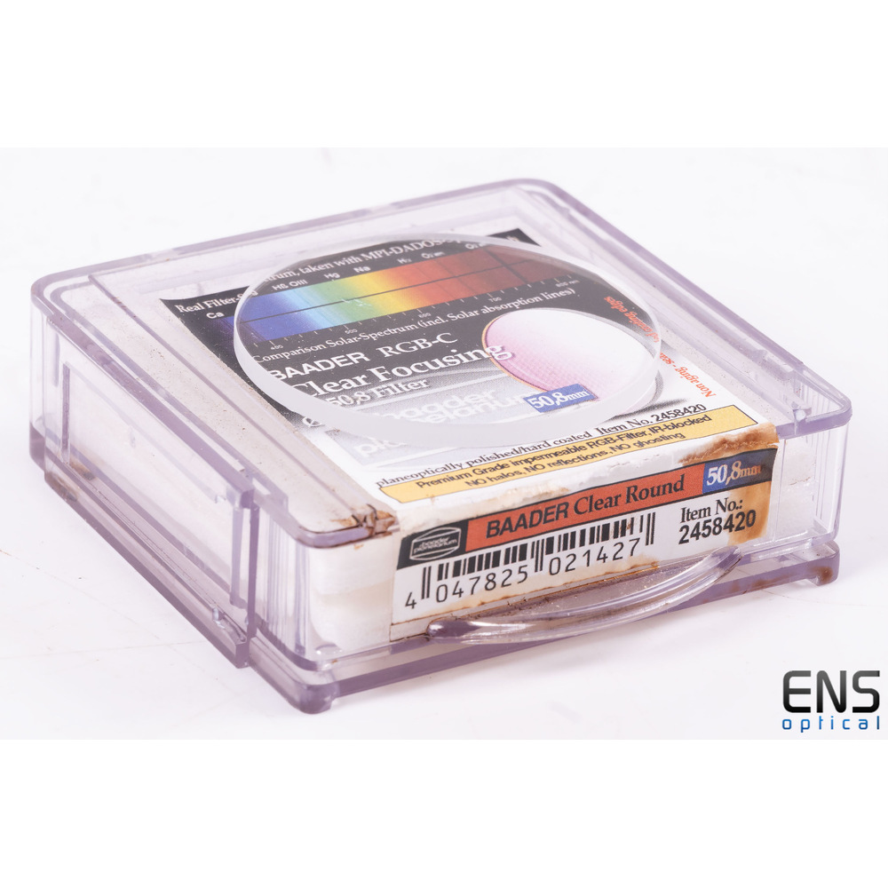 Baader 50mm Unmounted Clear Focusing Filter