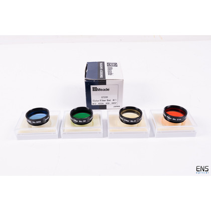 Meade 4000 Series 1.25" Filter set - boxed 07530 Vintage Japan