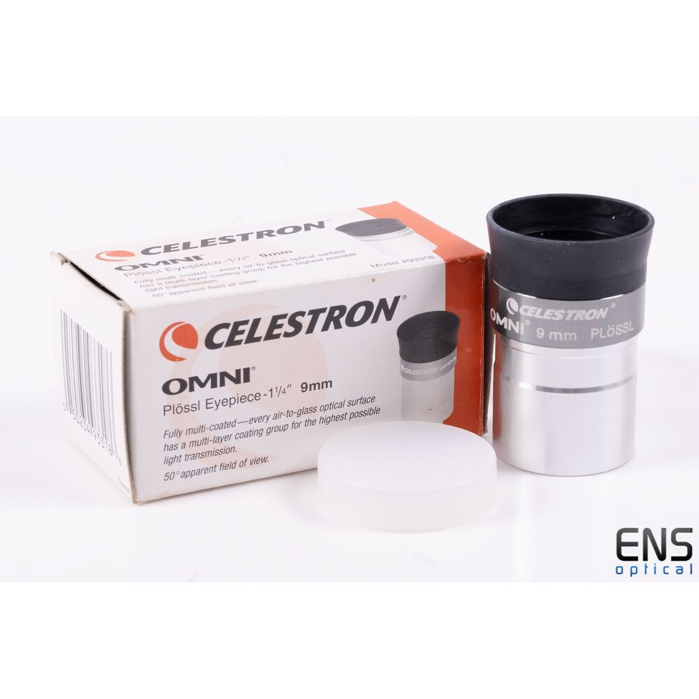 Celestron 9mm 1.25" Omni Plossl Eyepiece - Open Box