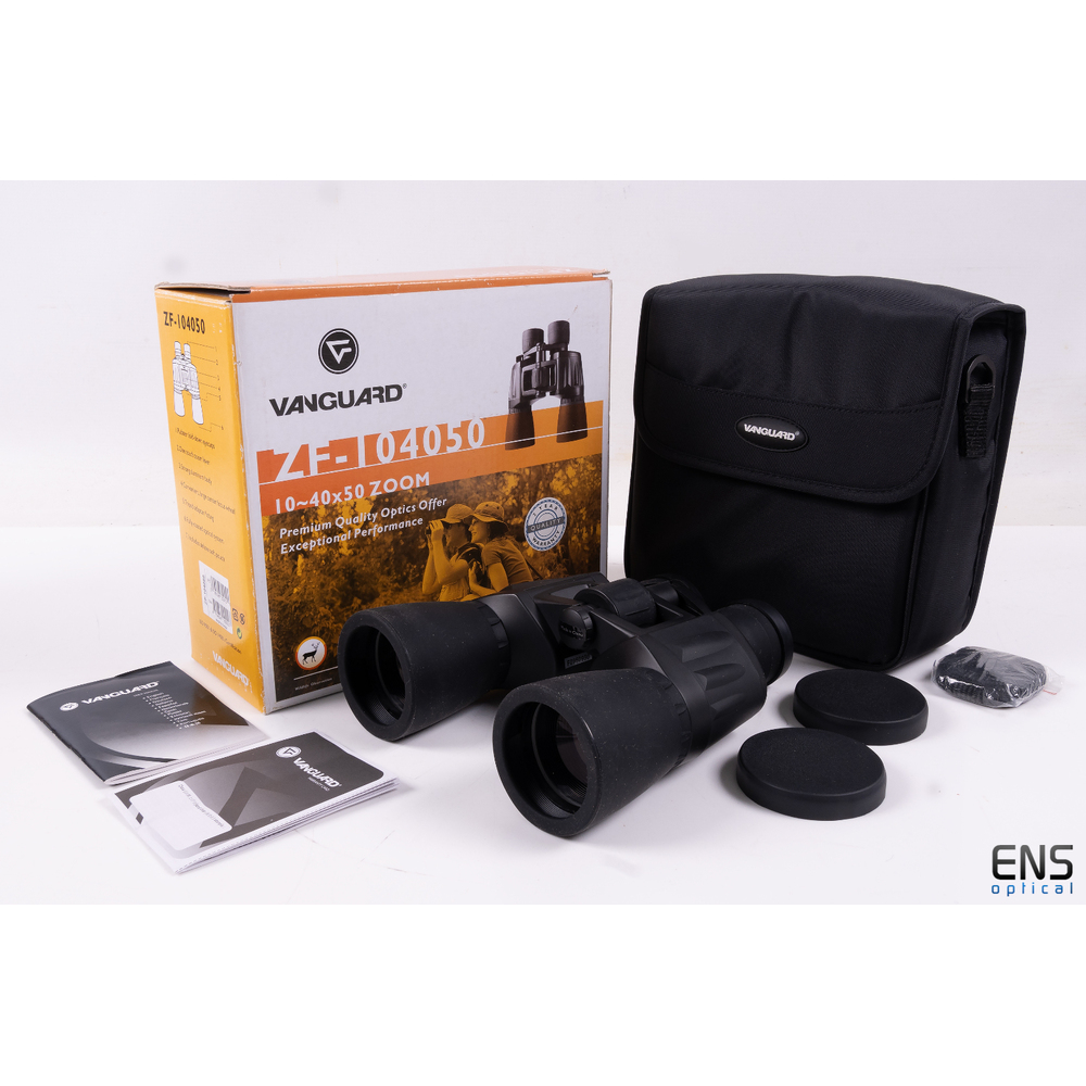 Vanguard 10-40x50 Zoom Binoculars ZF-104050 - Open Box