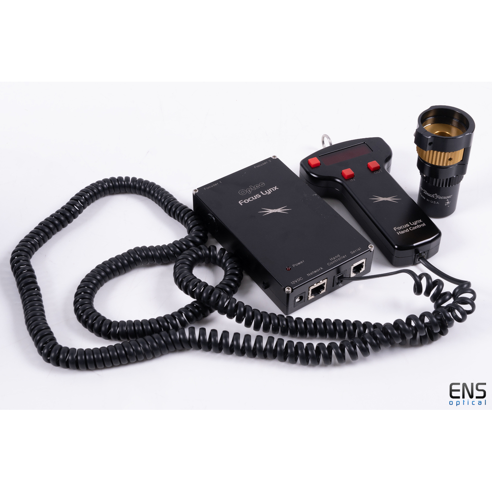 Starlight Instruments HSM35 Stepper Motor/manual focus over-ride - Focus Lynx Controller & Hand Paddle