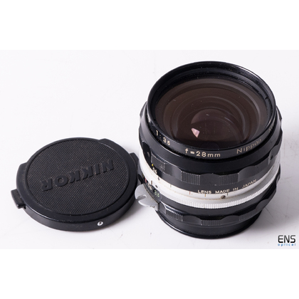 Nikon 28mm f/3.5 Nipon Kogaku wide angle prime lens - nice 662278