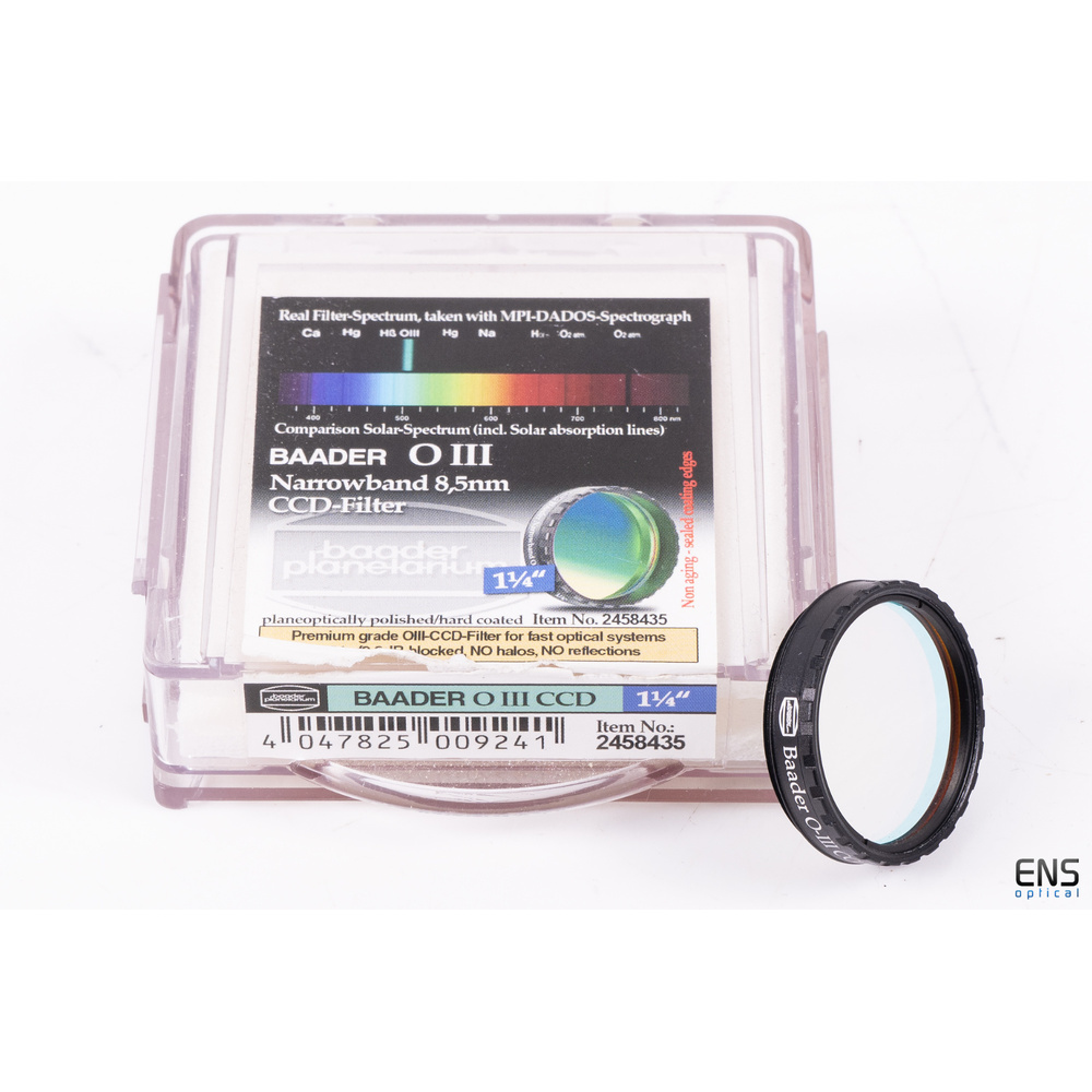 Baader 1.25" OIII Narrowband CCD Imaging Filter