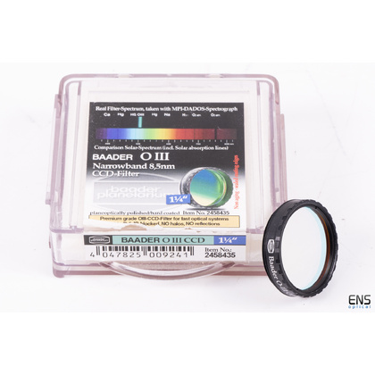 Baader 1.25" OIII Narrowband CCD Imaging Filter