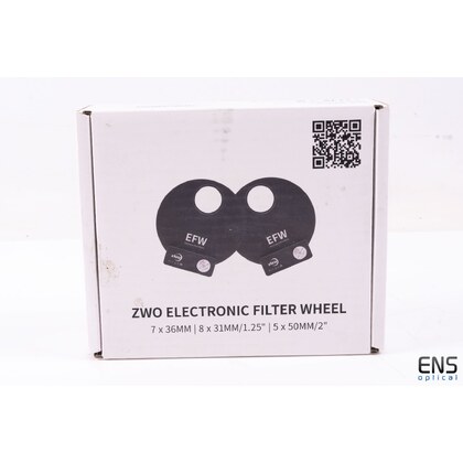 ZWO 2" EFW 5-position Filter Wheel for 2" Filters - New