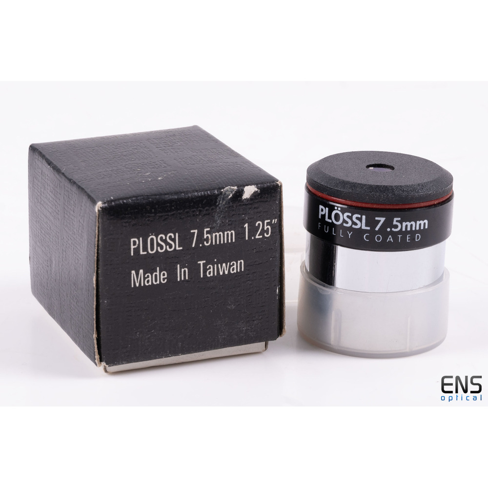 Skywatcher 7.5mm 1.25" Plossl Eyepiece - Smoothside Taiwan