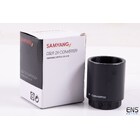 Samyang 2X Teleconverter for Bower, Rokinon, Vivitar, Samyang, 500mm 800mm & 650-1300mm T-Mount Lens