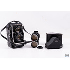 Mamiya C330 Professional TLR Film Camera - 80mm Bluedot & 180mm Lens & CDS Prism