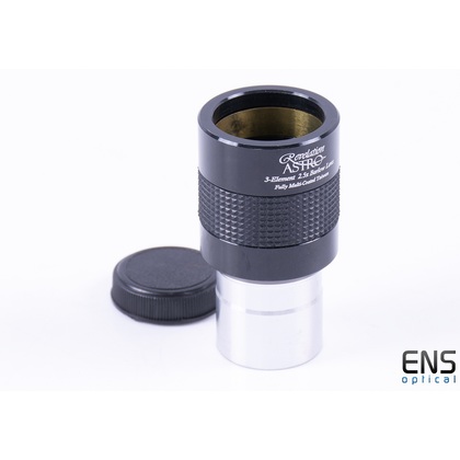 Revelation Astro 5x Barlow Lens 3 Element Fully Multi-Coated - Open Box