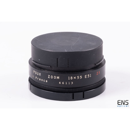 Multiplicateur de Focales Pour Zoom 18x55 E51 2x - Made In France