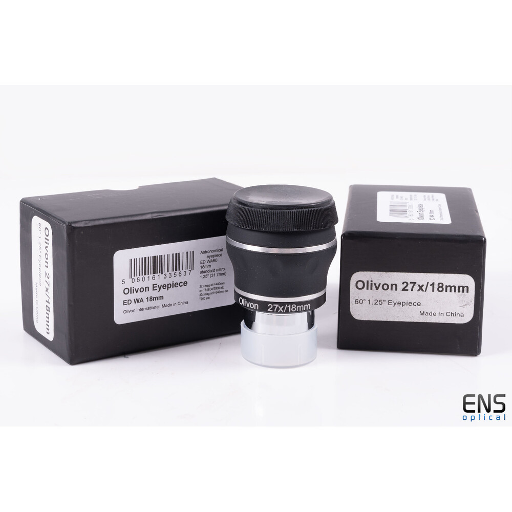Olivon 18mm 60º ED Eyepiece - Same as BST StarGuider