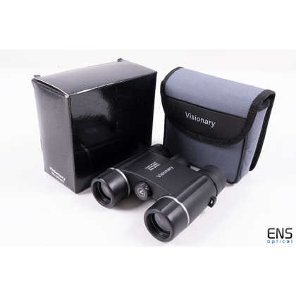 Visionary 10x25 WX Binoculars Open Box