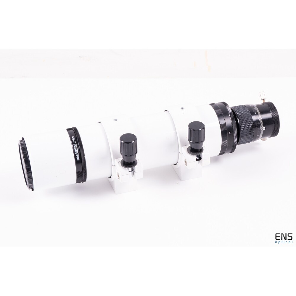 Borg Mini 50 Achro Telescope Tube Rings & Helical Focuser