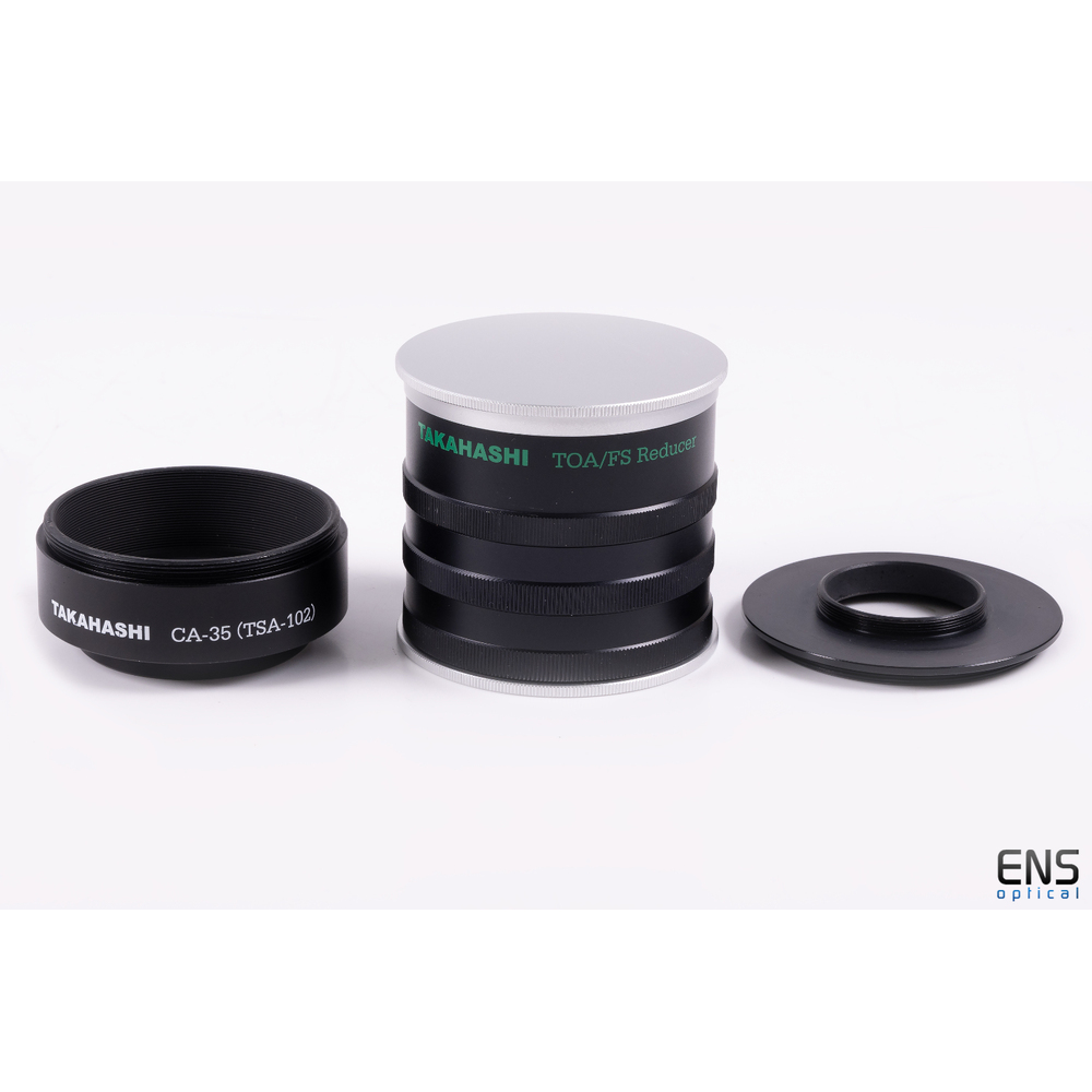 Takahashi TOA/FS 0.73 Reducer Complete with Extensions & T2 Camera Adapter