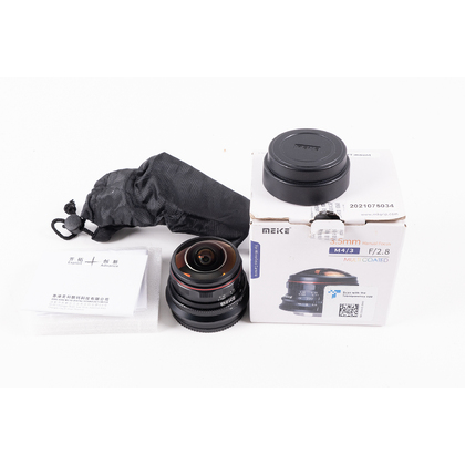 Meike 3.5mm F/2.8 M4/3 Fisheye lens APS-c - open box
